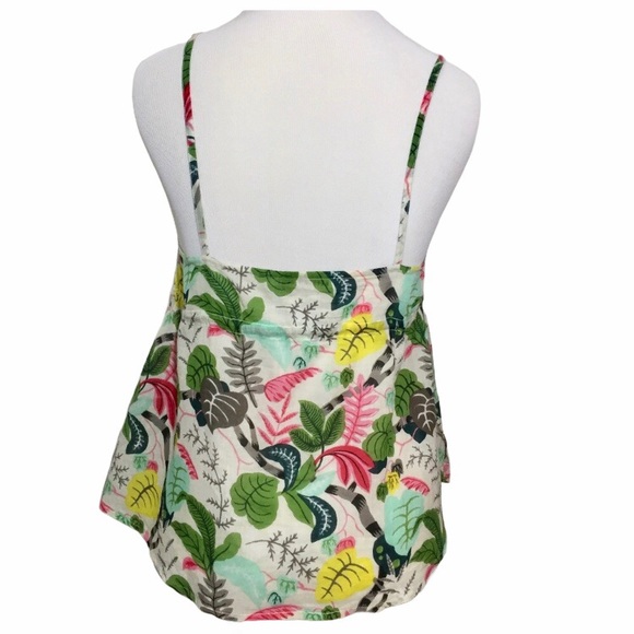 French label Floral print spaghetti strap top - Picture 2 of 4